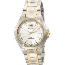 Pulsar Men's Dress Sport Two-tone Ss Watch Pq5003