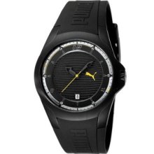 Puma Slim Wing Date Black Dial Men's watch #PU102251004