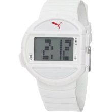 Puma Women's ACTIV PU910892001 White Plastic Quartz Watch with Gr ...