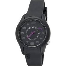 Puma Women's Pu102352006 Black Polyurethane Quartz Watch