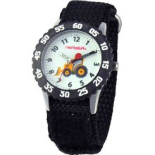 Red Balloon Boy's Construction Site Kid's Time Teacher Watch