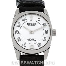 Rolex Cellini Danaos Ladies 18K White Gold 6229