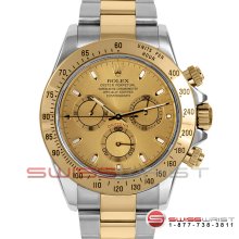 Rolex Daytona Two Tone Champagne Dial 116523 40MM Model