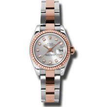 Rolex Everose Lady Datejust 179171 SCAO Women's Watch