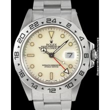 Rolex Explorer Ii 16550 Cream Dial Automatic Steel 1986