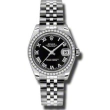 Rolex Oyster Perpetual Datejust 178384 bkio women Watch