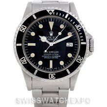 Rolex Seadweller Vintage Rail Dial Mens Watch 1665