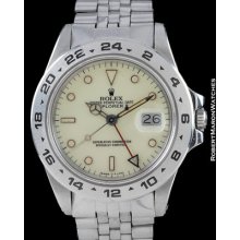 Rolex Vintage Explorer Ii 16550 Cream 1986