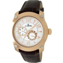 Rose-gold Automatic Watch See-thru Back 5425m-wht