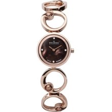 Rose Gold Tone Bracelet Watch