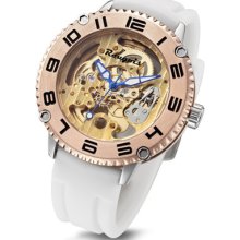 - Rougois Skeleton Mechanical Watch 3285m-rrg-2