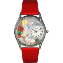 S-1211004 Garden Fairy Watch Classic Silver