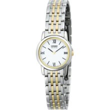 Sale Citizen Ladies Eco-drive Stiletto Two-tone Watch Eg3044-59a Rrp Â£259.00