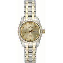 Sartego Ladies Two Tone Stainless Steel Automatic Champagne Dial STGD85