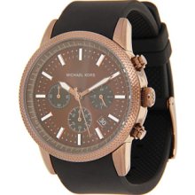 Scout Brown Silicone Chronograph Watch