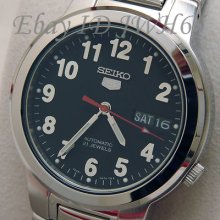 Seiko 5 Automatic 21 Jewel Mens Watch Snxa07k New- Free Uk Delivery- Uk Seller