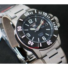 Seiko Automatic Black Bezel Snzg83 Watch Snzg83j1 Japan