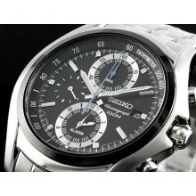 Seiko Chronograph Sport Watch Snae83p1 Rrp Â£250