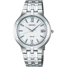 Seiko Watch Spirit Spirit Solar Sbpx013 White Men