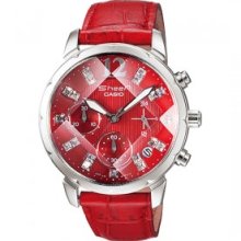 SHN-5010L-4 SHN5010L Casio Sheen Chronograph Ladies Dress Watch