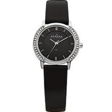 Skagen 3-Hand with Glitz Women's watch #804SSLB