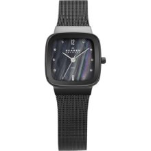 Skagen 3-Hand with Glitz Steel Mesh Women's watch #658SMM