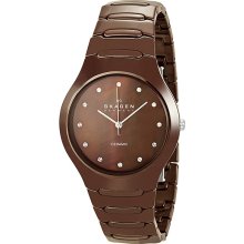 Skagen Ceramic Ladies Quartz Watch 817SDXC