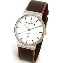 Skagen Men's Leather Watch #351XLSL