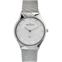 Skagen Women's Stainless Steel Crystal Watch ...