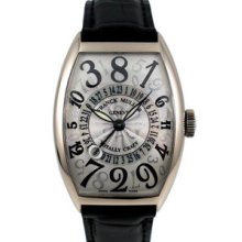 Small Franck Muller Curvex Totally Crazy 5850TTCH White Gold Watch