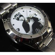 Stainless Steel Wrist Watch - Justin Bieber 2