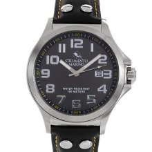 Strumento Marino Harbour SM046LSS/BK Men's Stainless Steel Watch