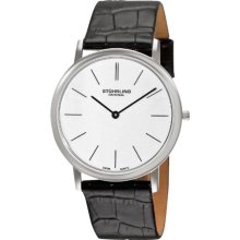 Stuhrling Original Men 601 Classic Ascot Swiss Quartz Ultra Thin Stainless Steel