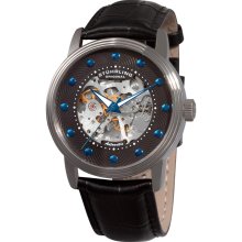 Stuhrling Original Men's Skeleton Dial Watch 107D-33151