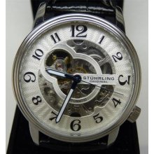 Stuhrling Original Othello Skeleton Stainless Steel Men's Watch