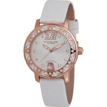 Stuhrling Original Watches Women's Lady Marina Swiss Quartz White Str