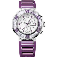 Swarovski Octea Chrono Watch - Fuchsia