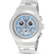 Swatch Men's Stainless Steel Chronograph Watch (Stainless Steel)