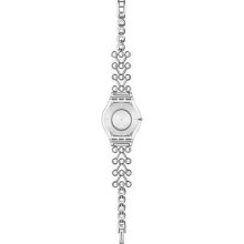 Swatch Womens Dapper Queen Swiss Watch Thin Case Sfk343g