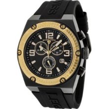 Swiss Legend Men's 'Throttle' Black Silicone Watch ...