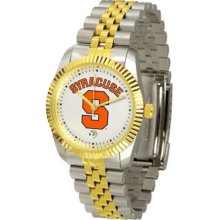 Syracuse Orange SU Mens Steel Executive Watch