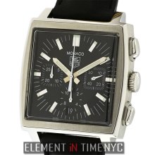 Tag Heuer Monaco Chronograph Black Dial 38mm