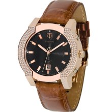 TELLUS Parentheses Rose Gold & Diamond Discoverer (46 mm)