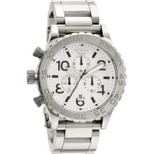 The 42-20 Chrono Watch for All - One Size - White