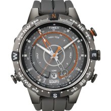 Timex Expedition T49860au E Instruments Gents Watch Quartz Analogue With Multicolour Dial And Grey Silicone Strap