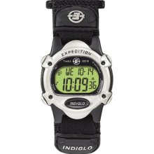 Timex Expedition Womens Chrono Alarm Timer Silver/Black