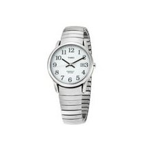 Timex Mens T2h451 Easy Reader Silver