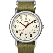 Timex T2N651 Men's Watch Green Nylon