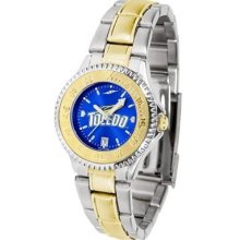 Toledo Rockets Ladies Stainless Steel and Gold Tone Watch