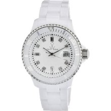 Toywatch Plasteramic White Unisex Watch